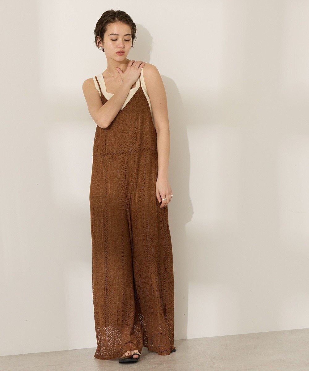 AMERICAN HOLIC レースキャミサロペット【WEB限定カラー有り】 