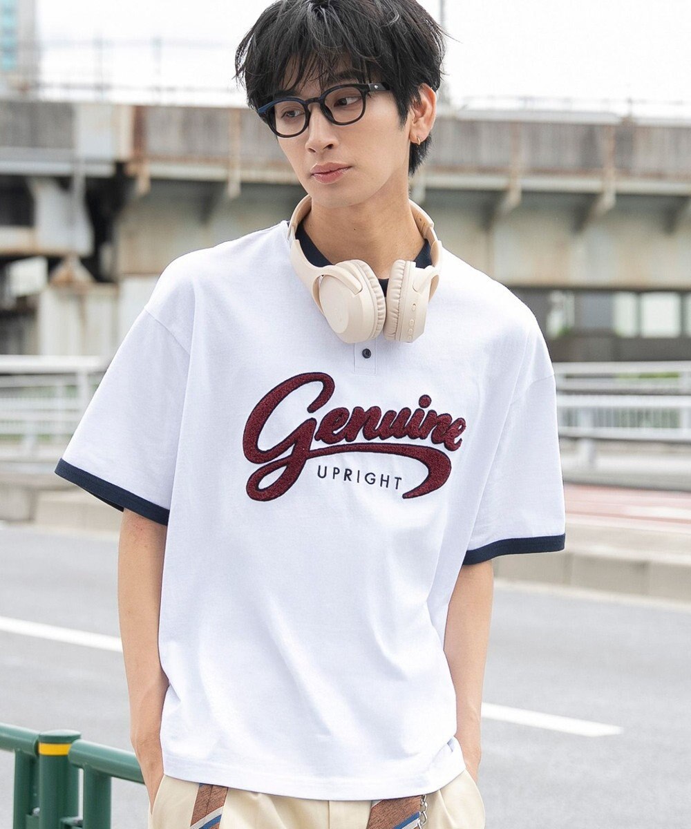 WEGO 【機能T/ユニセックス着用ITEM/MLサイズ展開】接触冷感グラフィックヘンリーBIG　T（SS） 