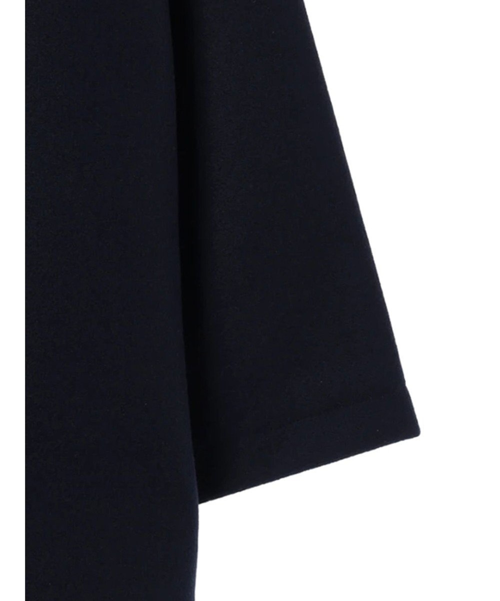 Green Parks 洗えるノーカラーショートコート 