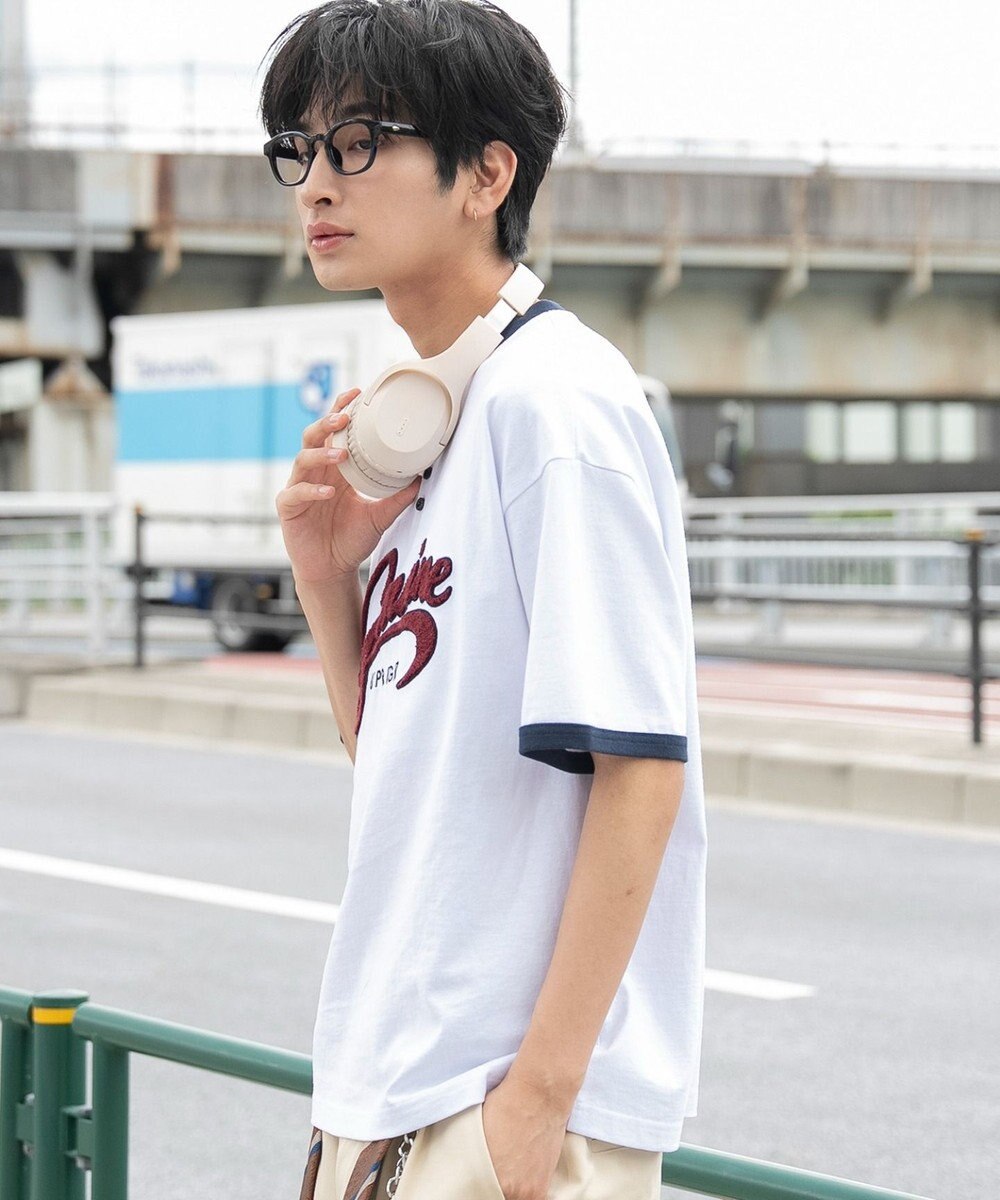 WEGO 【機能T/ユニセックス着用ITEM/MLサイズ展開】接触冷感グラフィックヘンリーBIG　T（SS） 