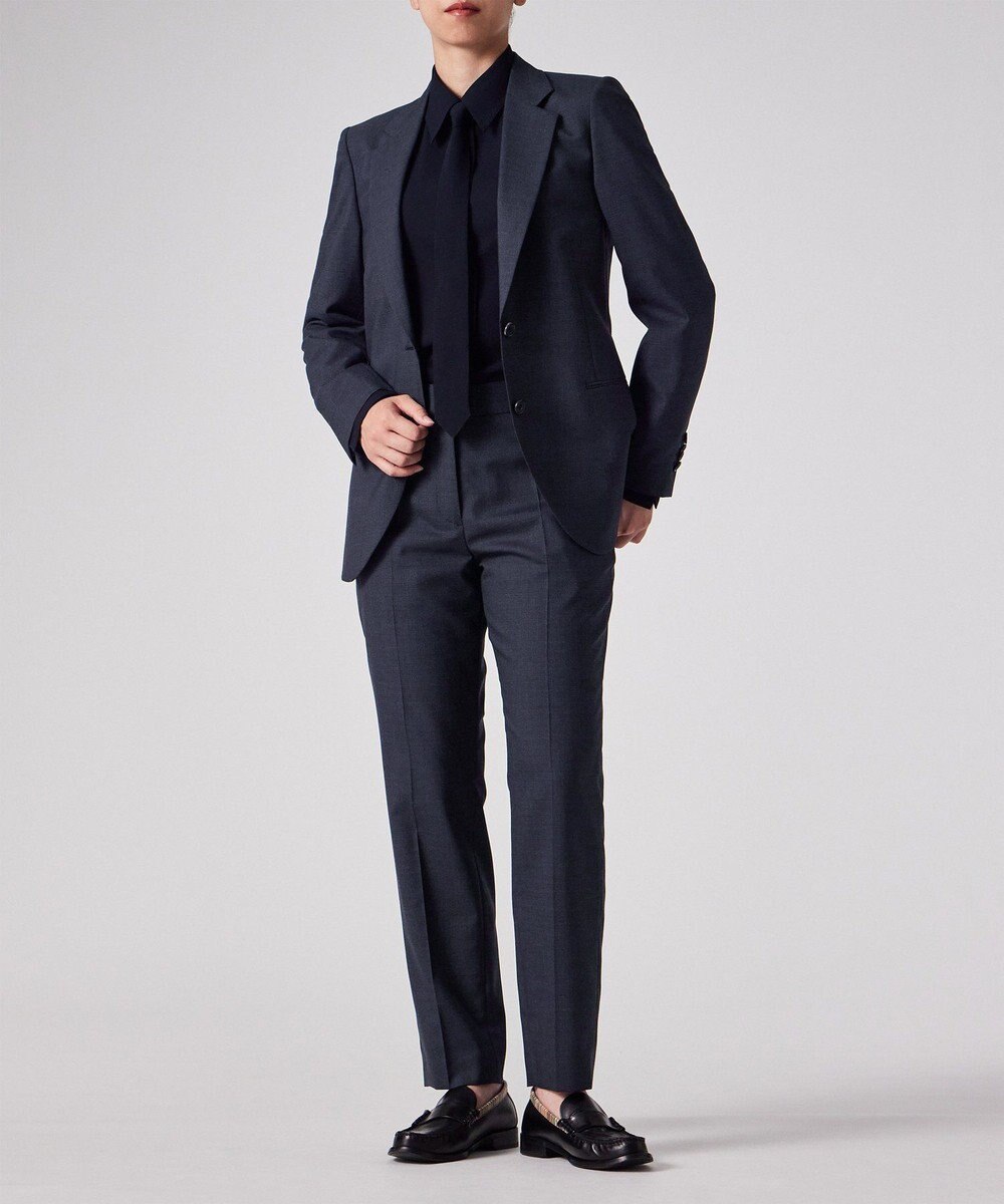 Paul Smith マイクロ ハウンドトゥース テーパードパンツ 