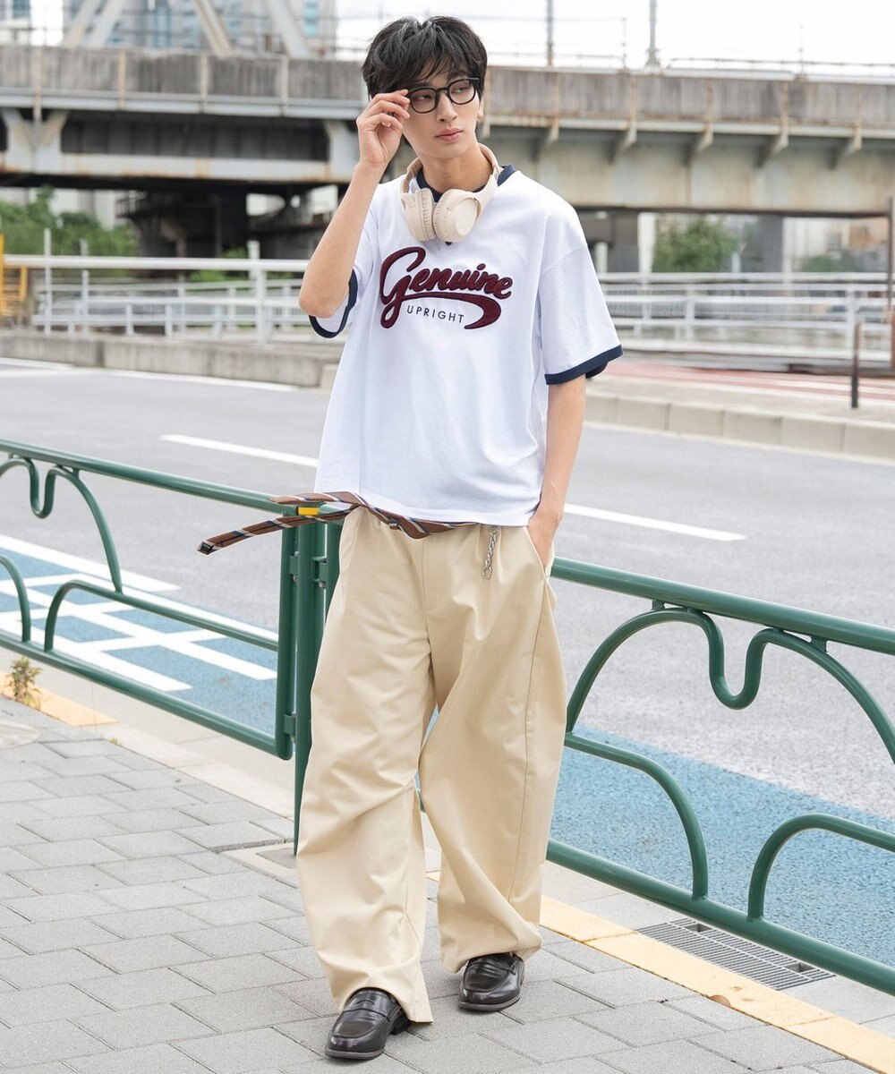 WEGO 【機能T/ユニセックス着用ITEM/MLサイズ展開】接触冷感グラフィックヘンリーBIG　T（SS） 