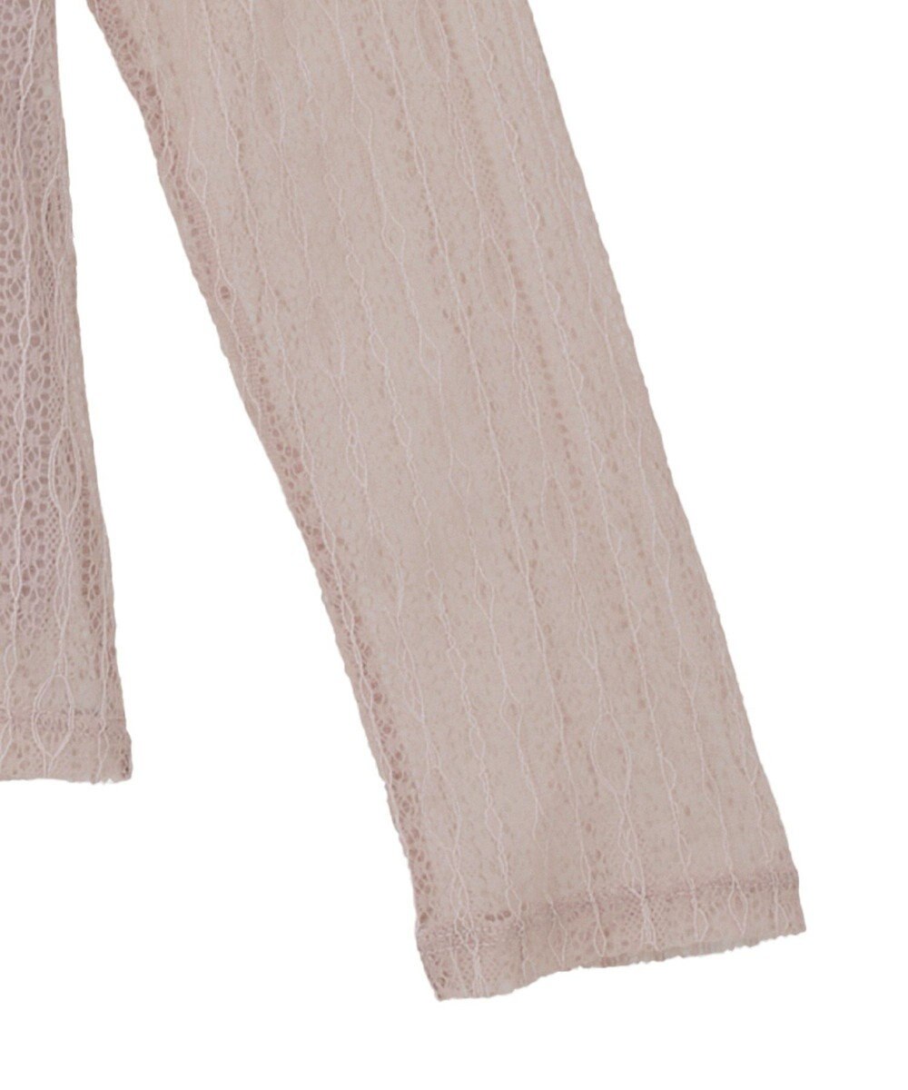 earth music&ecology レースドッキングプルオーバー 