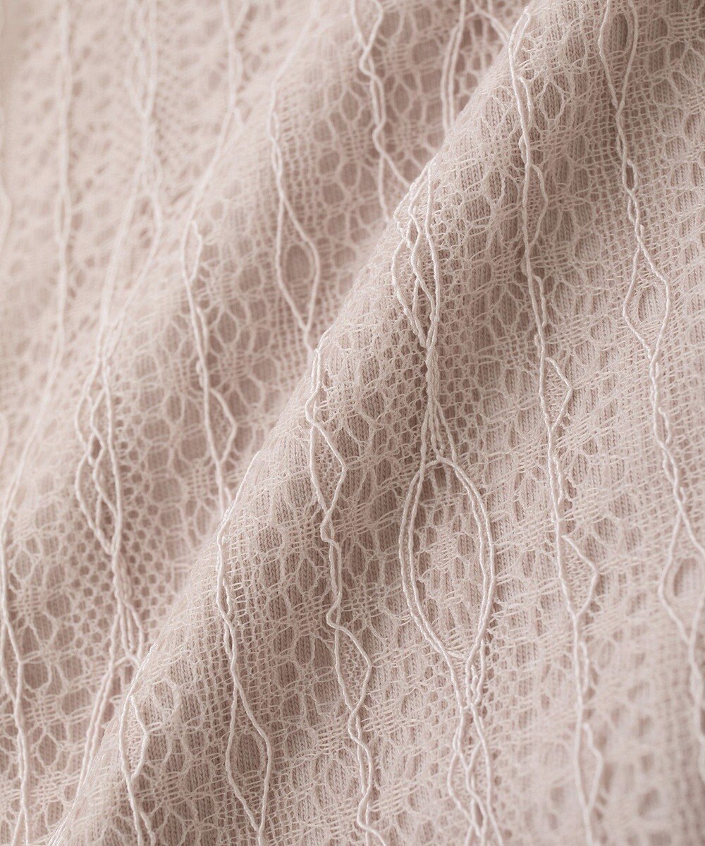 earth music&ecology レースドッキングプルオーバー 