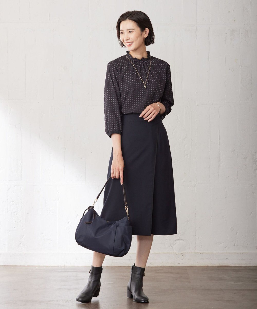 J.PRESS LADIES ダブルリング エポ ネックレス 