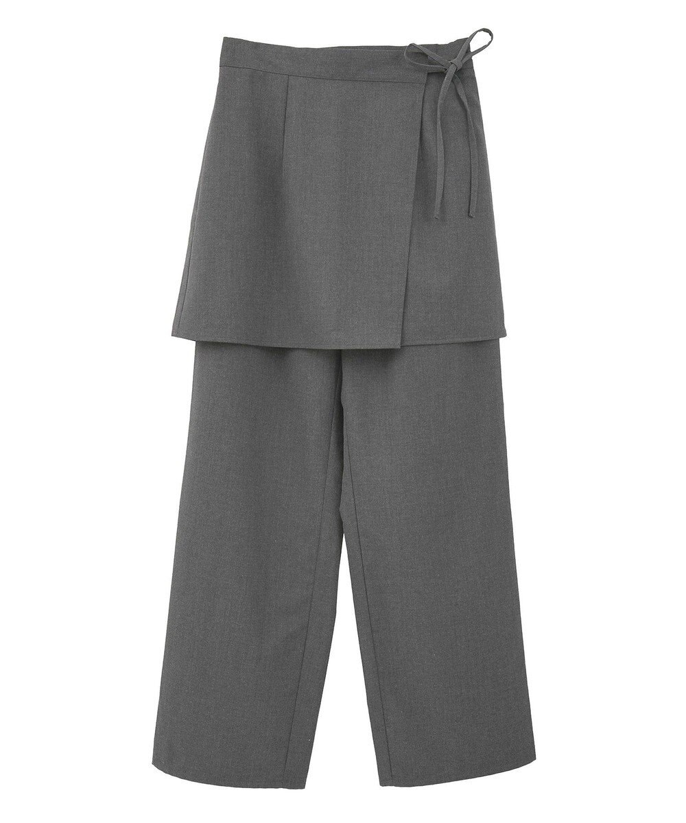 CRAFT STANDARD BOUTIQUE レイヤードデザインパンツ 