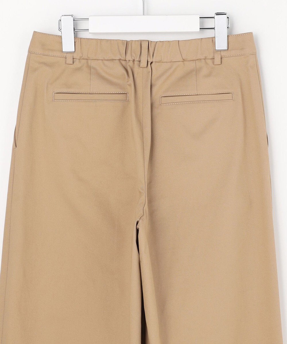 J.PRESS LADIES S チノストレッチ ワイドパンツ 