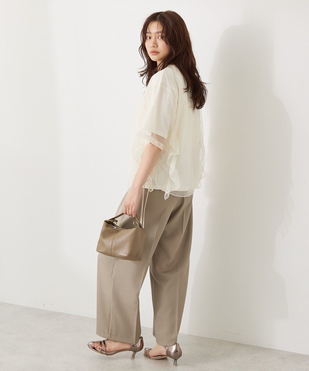 AMERICAN HOLIC チュールレイヤードドロストトップス 