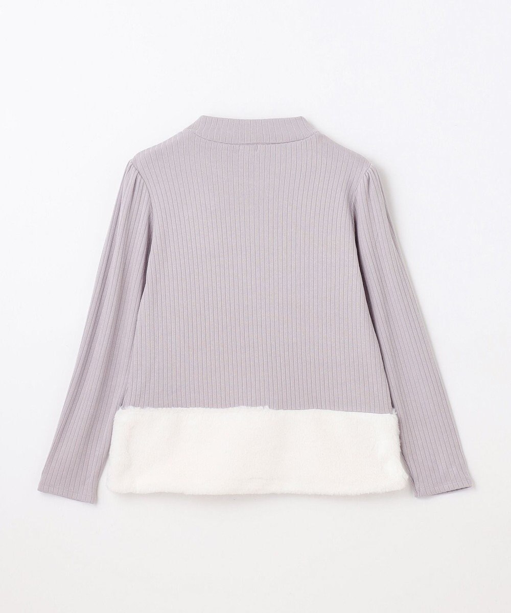 組曲 KIDS 【150-160㎝】ファー トレーナー 