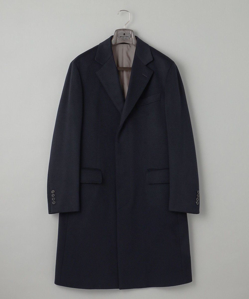 GOTAIRIKU 【MTRピュアカシミヤ】シングルブレストチェスターフィールドコート 