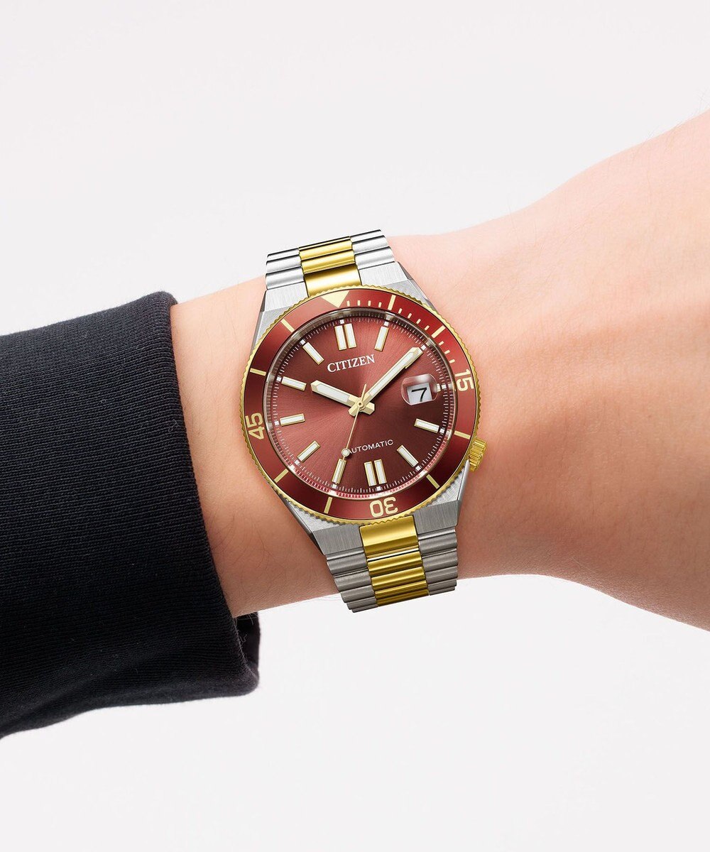 CITIZEN 【メカニカルウオッチ TSUYOSA】豊富なカラーバリエーションが人気の機械式腕時計 NJ0234-58X 