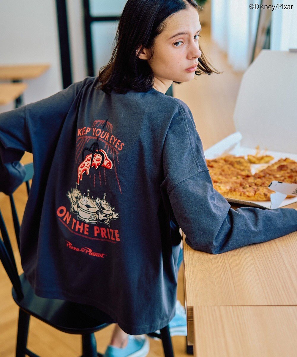 AMERICAN HOLIC Pizza Planet エイリアン/ロングTシャツ 