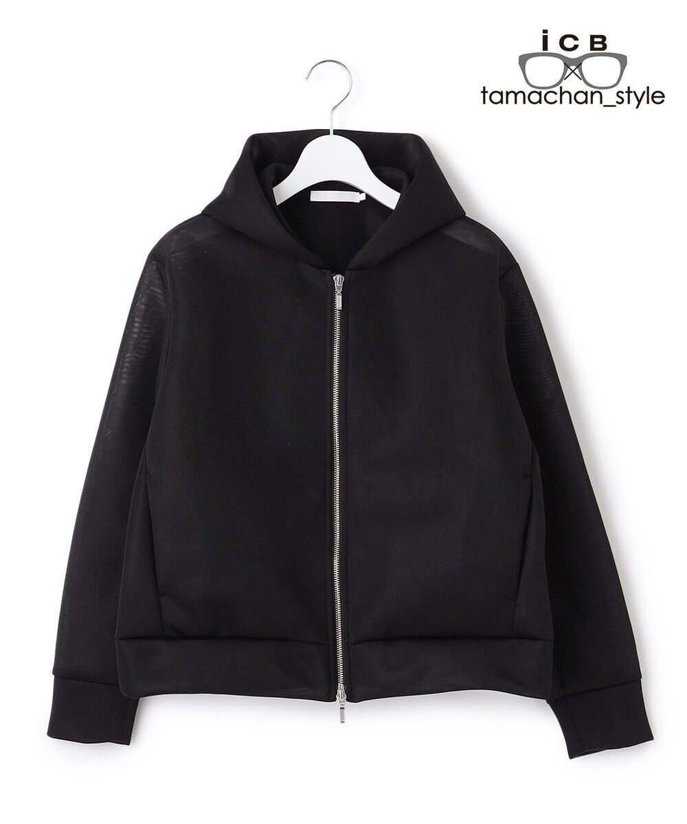 ICB 【ICB×tamachan_style コラボ】　シアーパーカー 