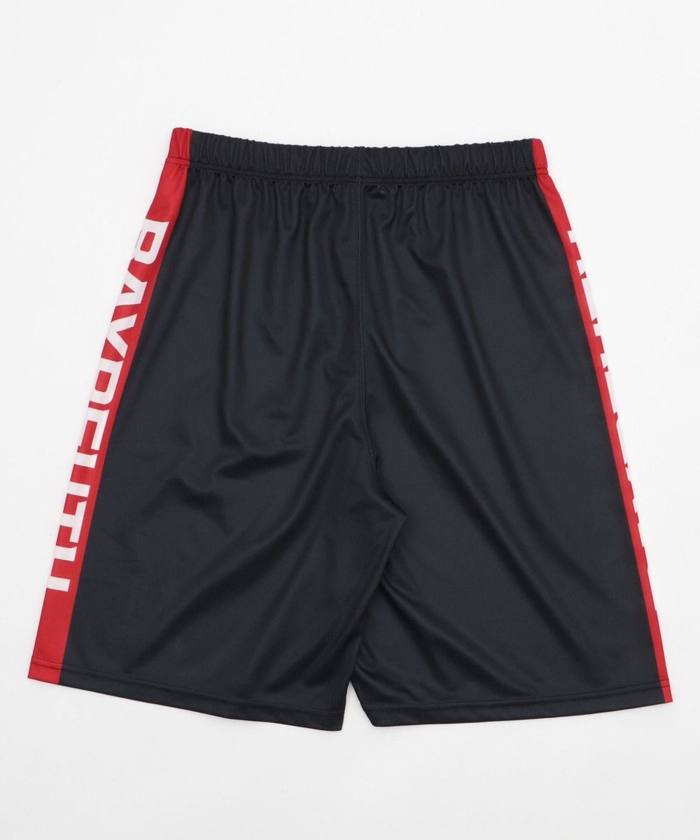 WEGO 【ユニセックス着用ITEM/ウエストゴム/MLサイズ展開】メッシュライングラフィックショーツ 