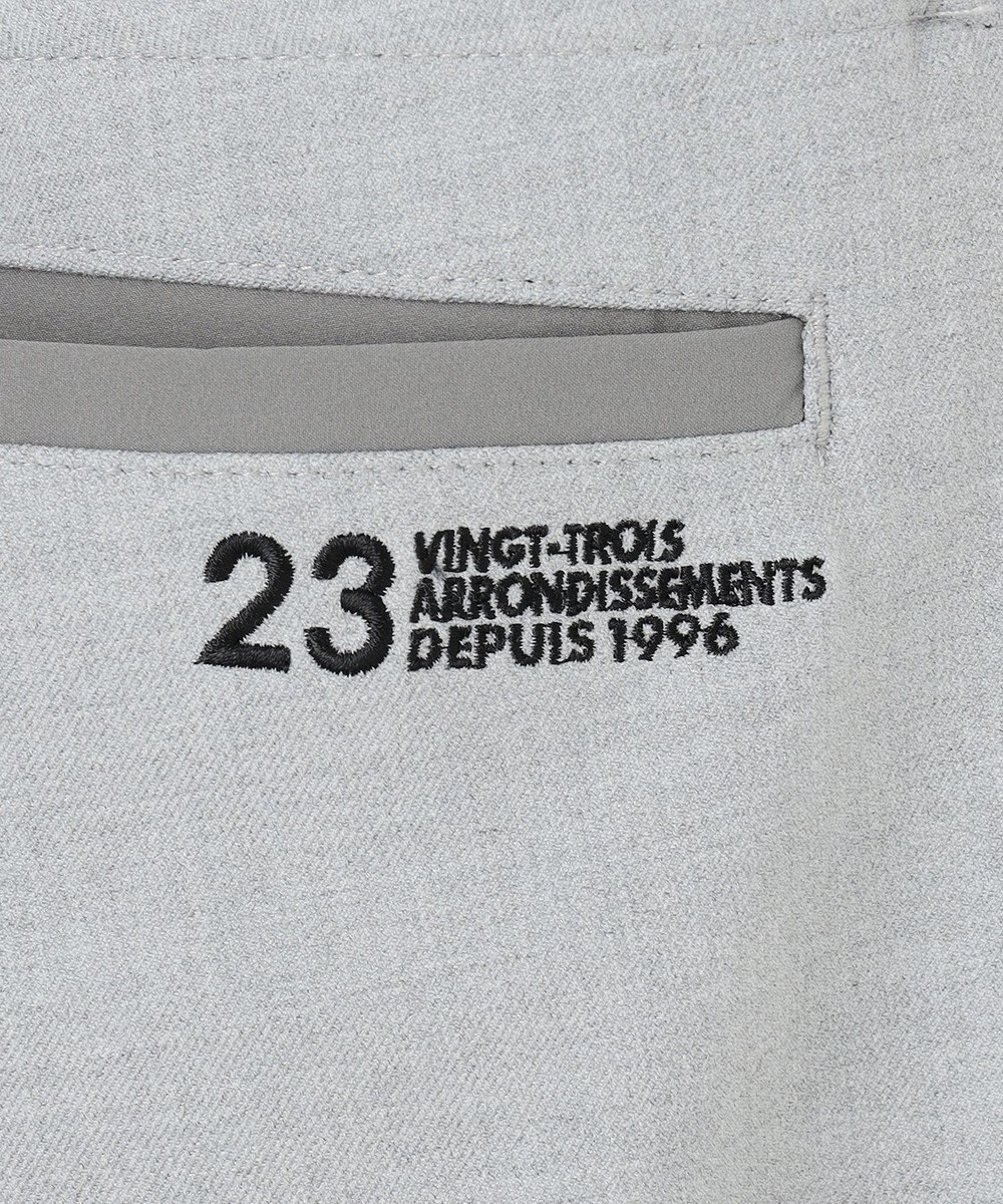 23区GOLF 【MEN】【ストレッチ】サイドライン入りストレートパンツ 