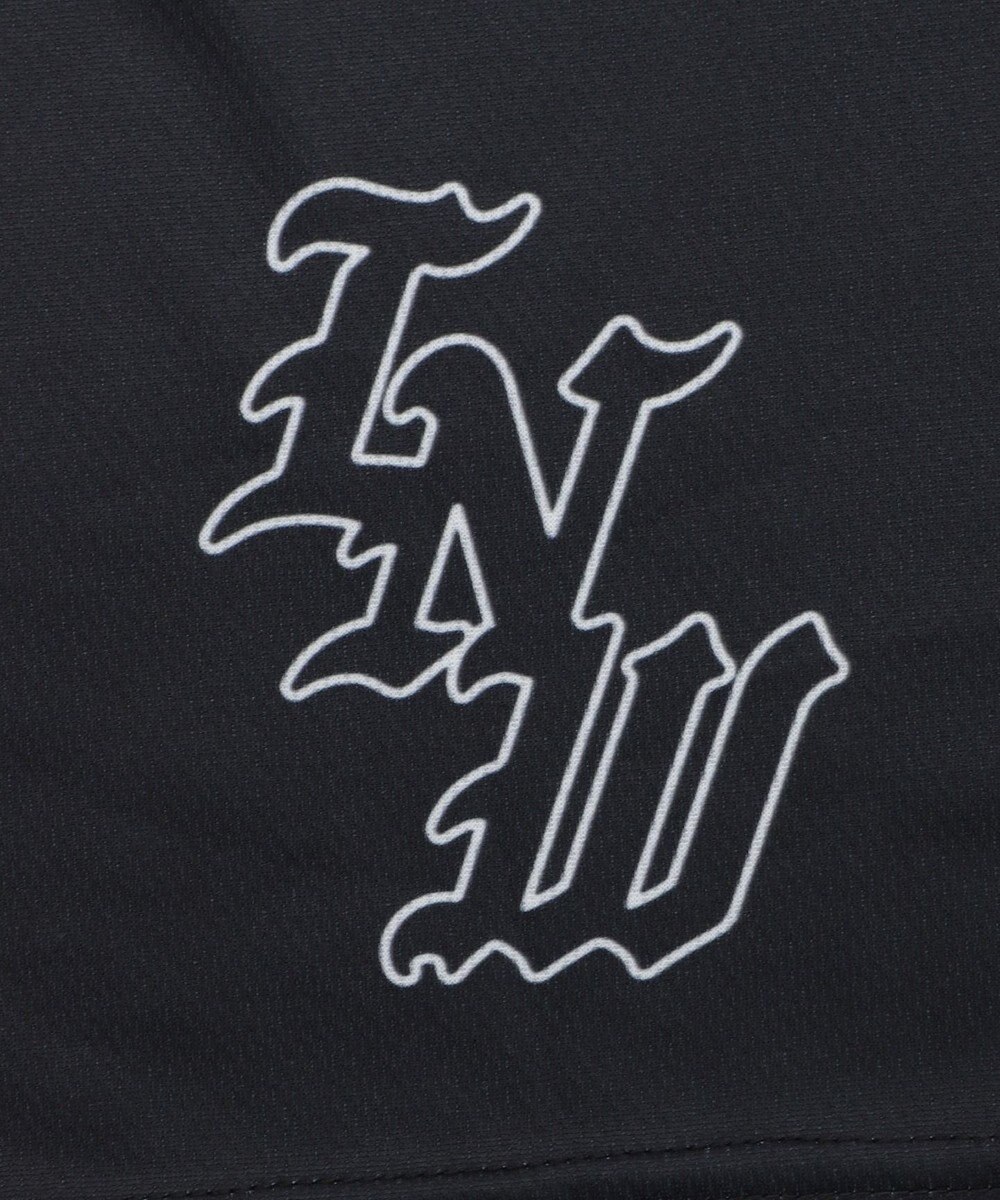 WEGO 【ユニセックス着用ITEM/ウエストゴム/MLサイズ展開】メッシュライングラフィックショーツ 