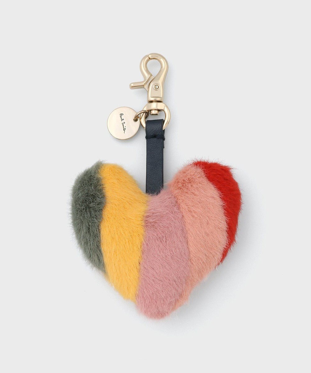 Paul Smith フラッフィー ハート バッグチャーム 
