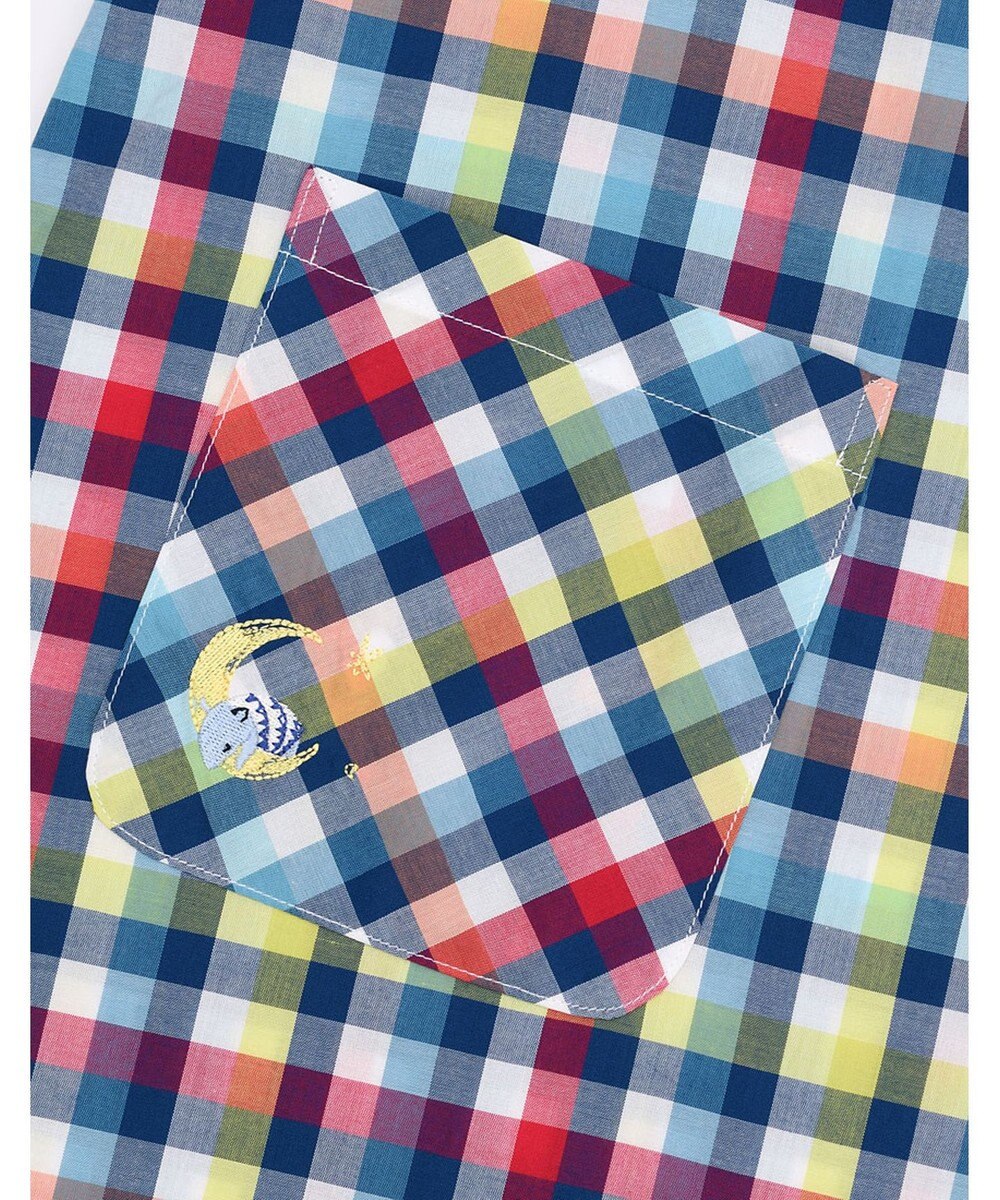 Wing 【パジャマ】長袖・長ズボン　綿100%　チェック柄　ウイング／ワコール　EP4000 