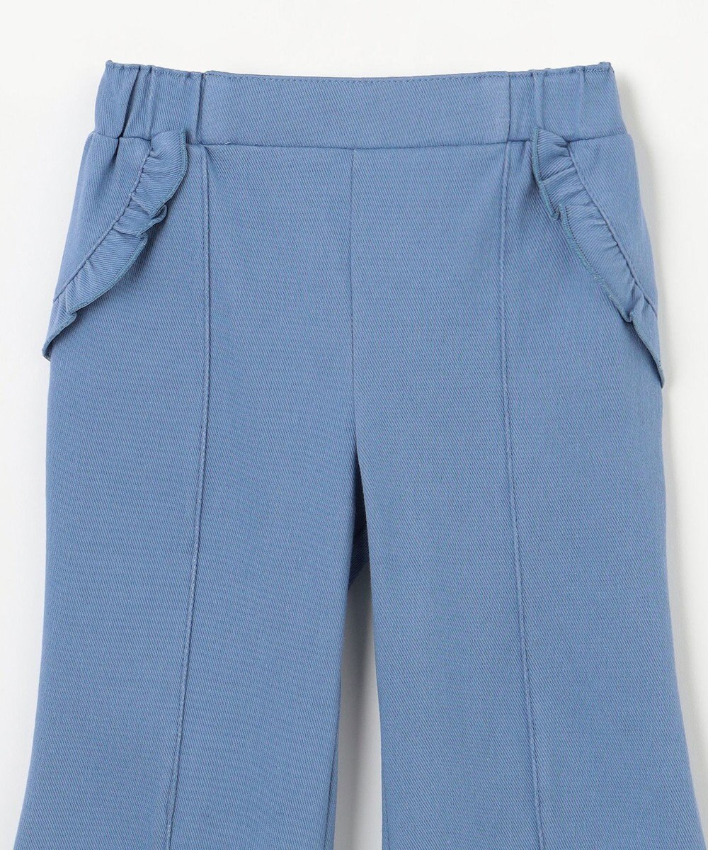 組曲 KIDS 【80-100㎝】フレアーデニムニット パンツ 