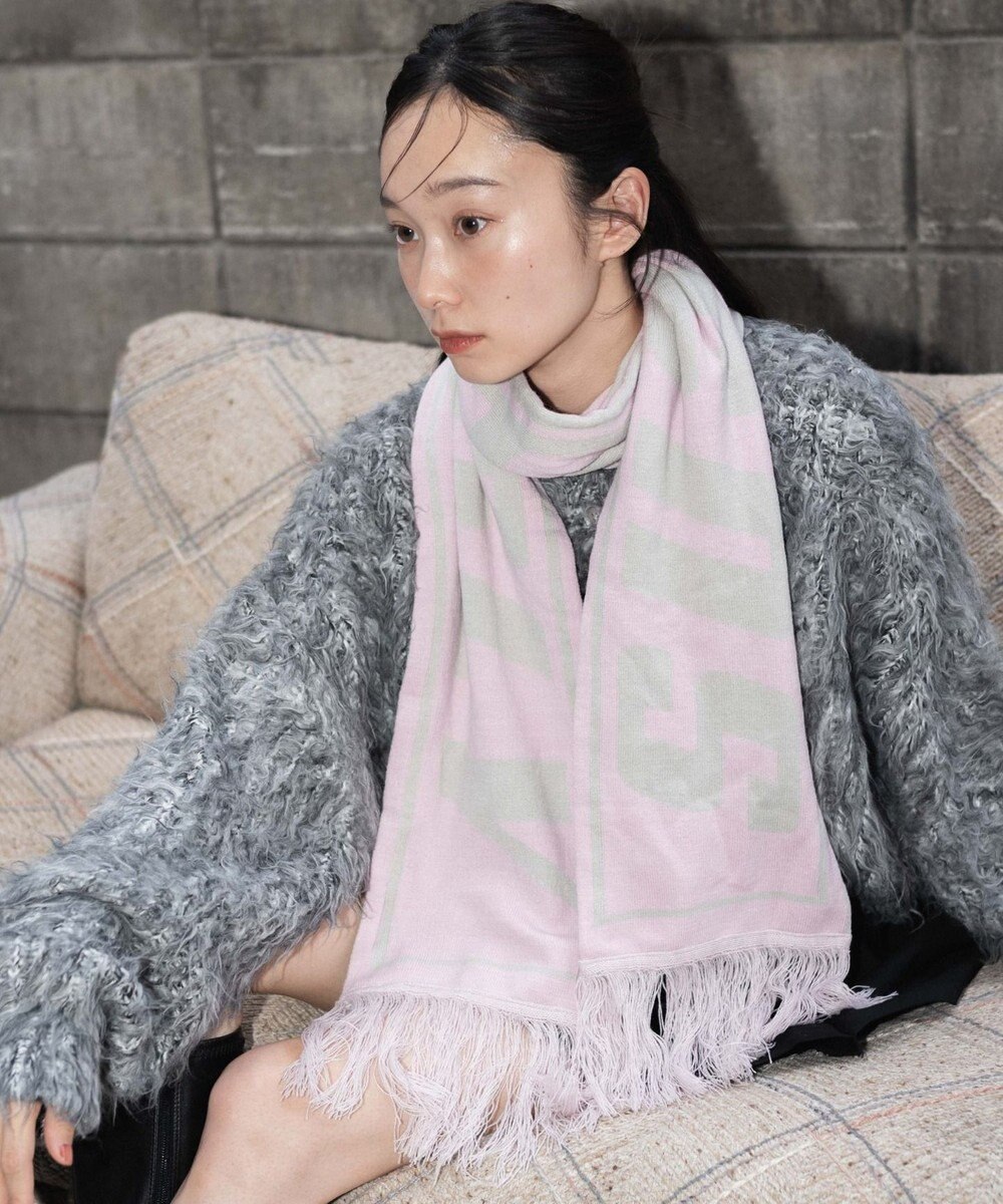 WEGO 【ユニセックス着用ITEM】ロゴマフラー 