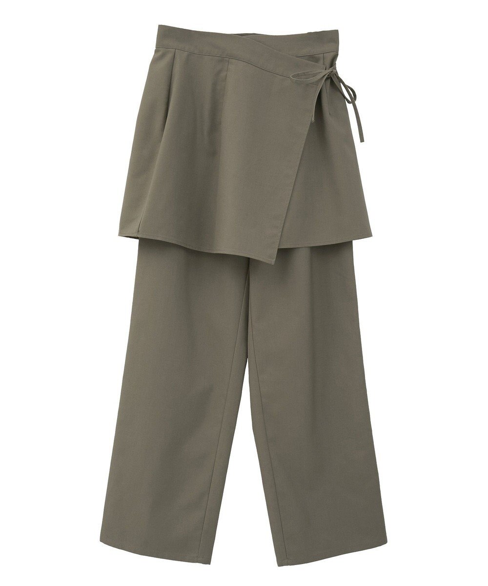 CRAFT STANDARD BOUTIQUE レイヤードデザインパンツ 