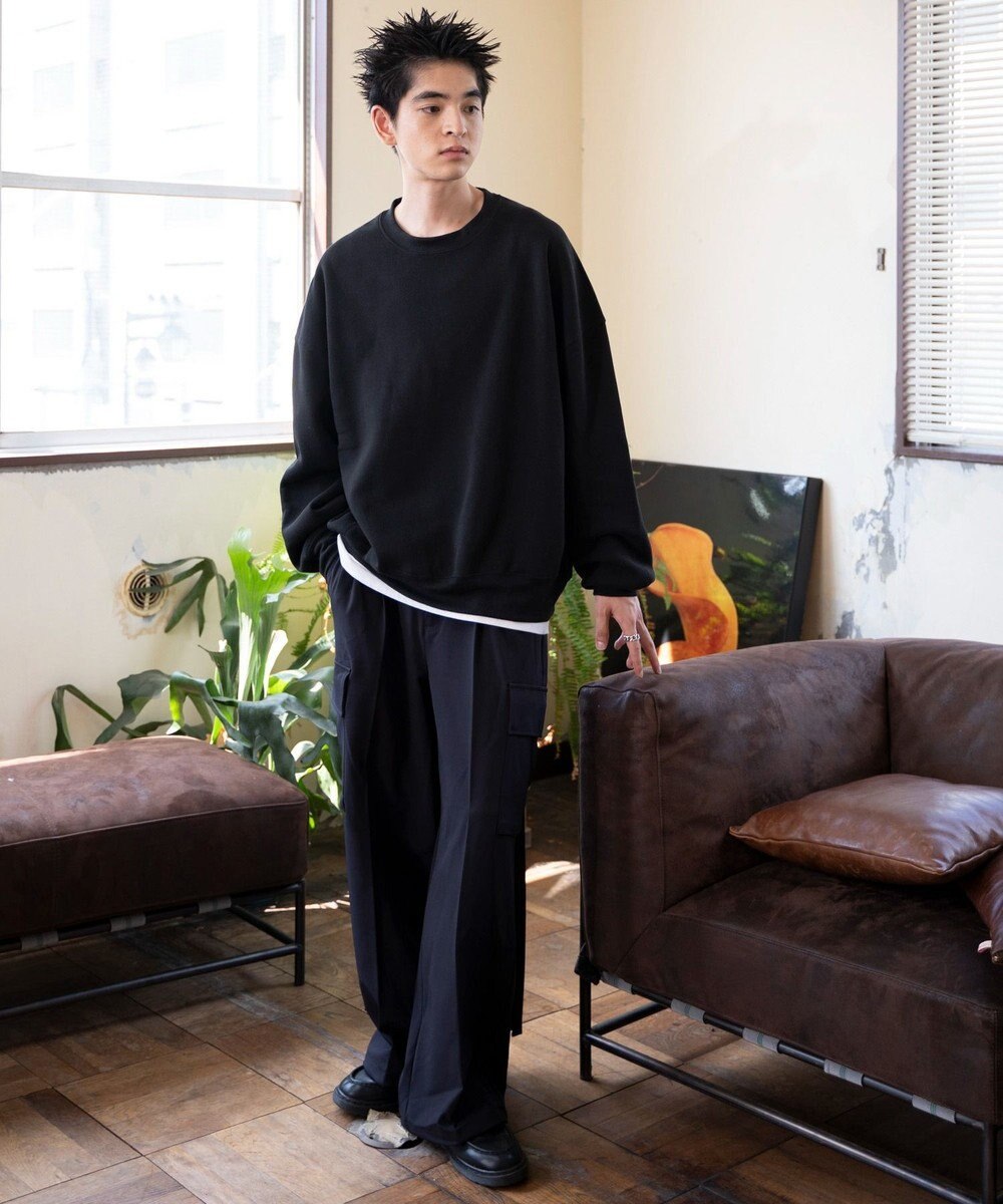 WEGO 【ユニセックス着用/MLXLサイズ展開/新色追加/裏起毛】スウェットプルオーバー 