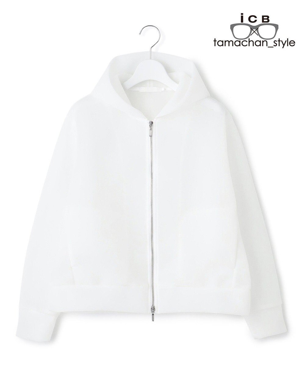 ICB 【ICB×tamachan_style コラボ】　シアーパーカー 
