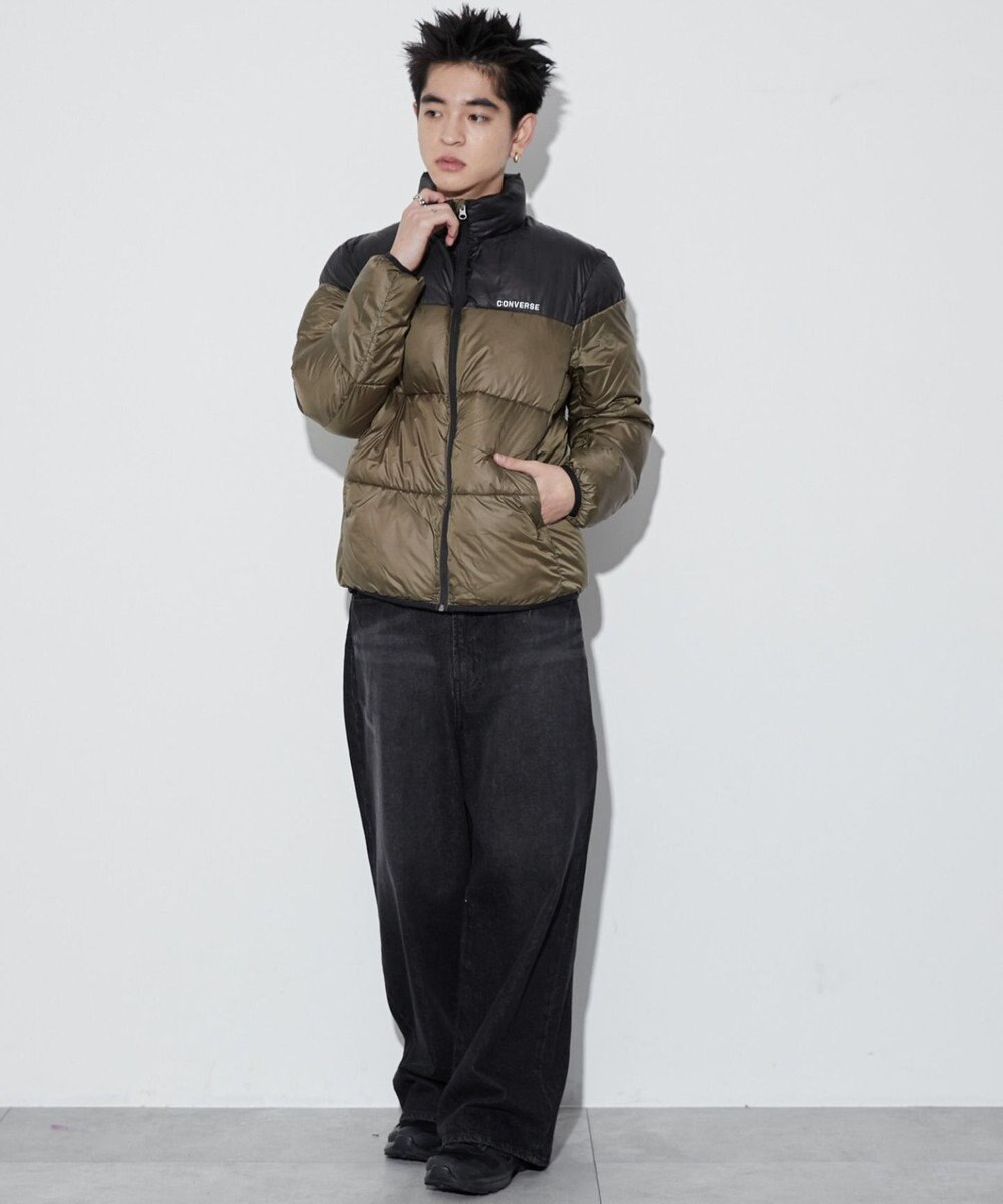 WEGO 【ユニセックス着用ITEM】CONVERSEパテッドジャケット 