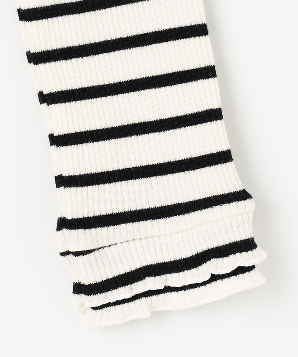 ANY KIDS テレコハイネック長袖Tシャツ 