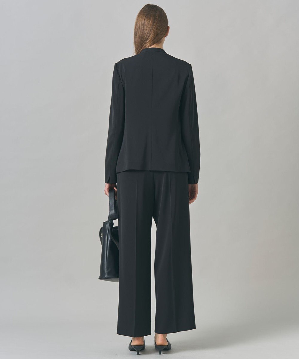 ICB 【防シワ・速乾・洗える】Fied ノーカラージャケット 