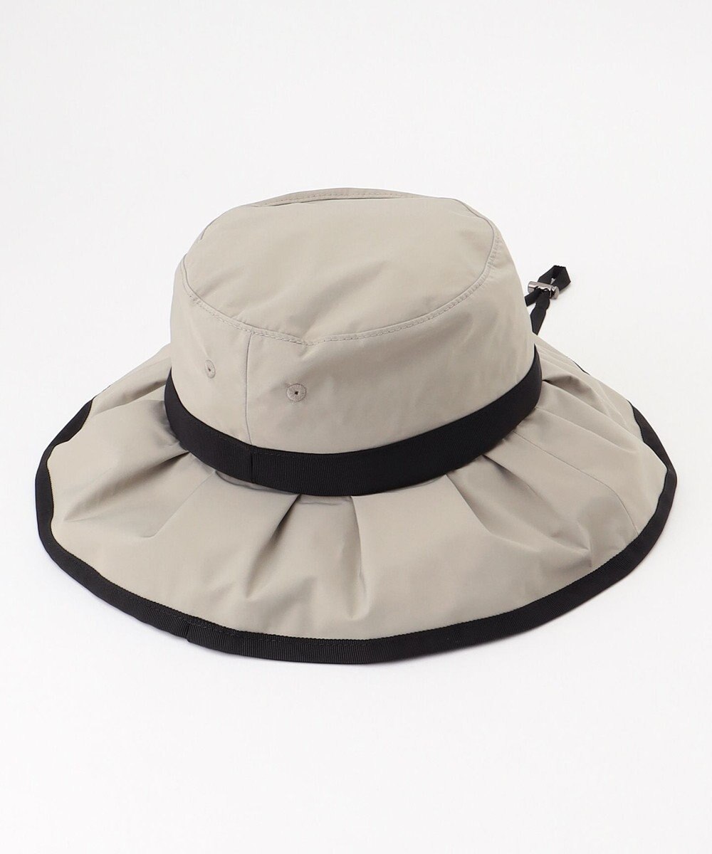 TOCCA 【UV99%以上カット・吸水速乾・抗菌防臭・洗える・サイズ調整可・強撥水】FRILL RAIN HAT レインハット 