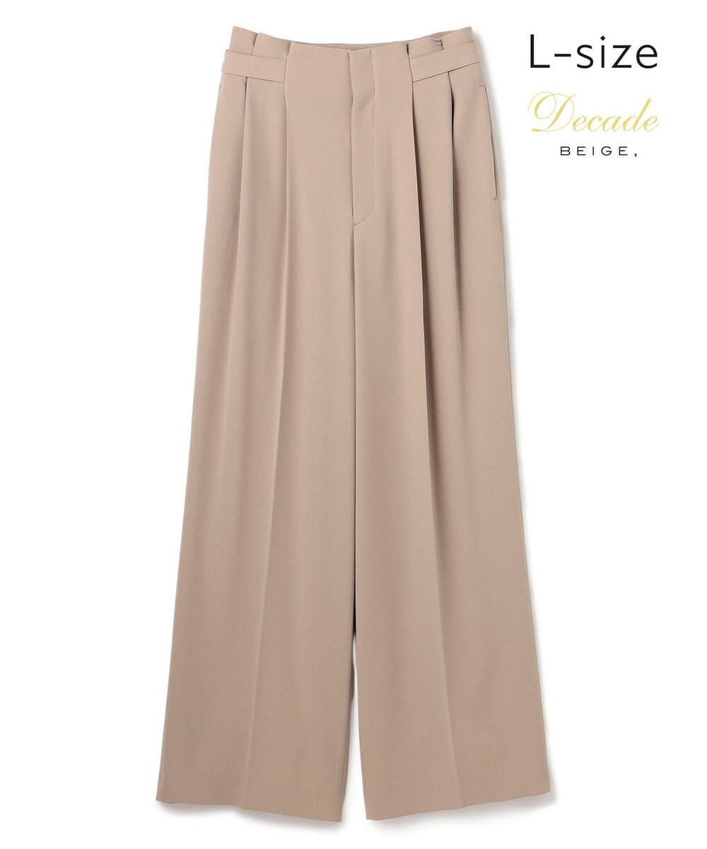 BEIGE， 【Lsize・セットアップ対応】CINDY / ハイウエストパンツ 