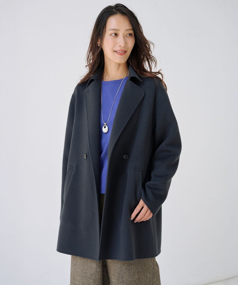 J.PRESS LADIES L ポンチ ボートネック カットソー 