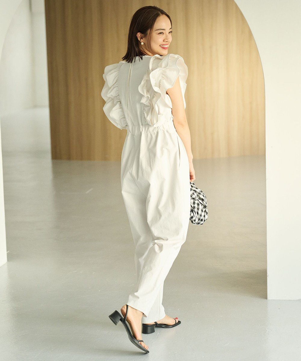 #Newans ラッフルフリルオールインワン 