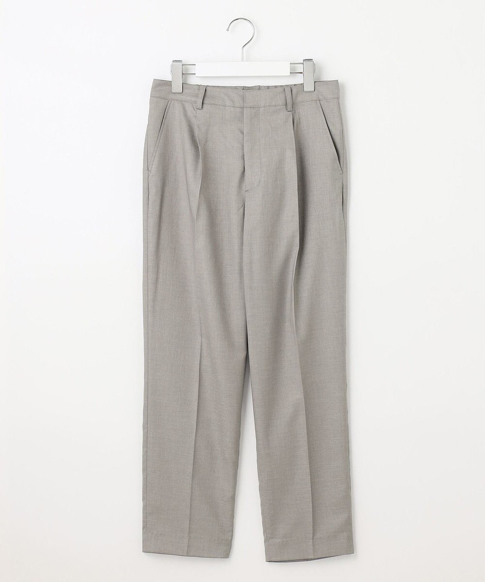 J.PRESS LADIES 【セットアップ対応・洗える・UVケア・速乾】 OXIJEWELストレッチ テーパード パンツ 