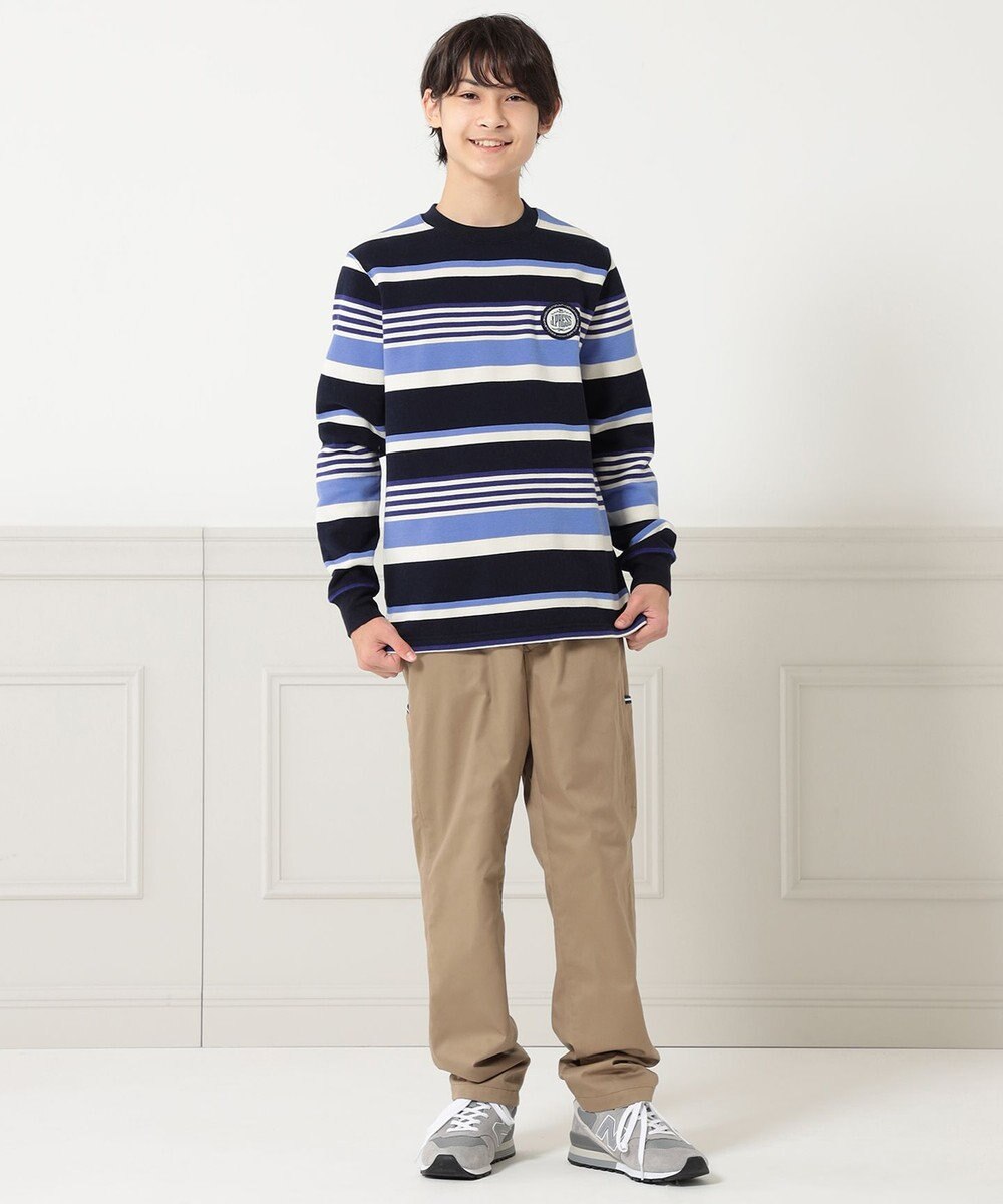 J.PRESS KIDS 裏付きライトツイル パンツ 