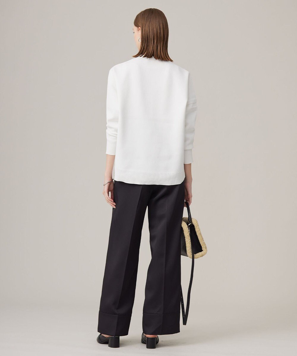 ICB 【洗える】ナンバリングカラーニット  プルオーバー 