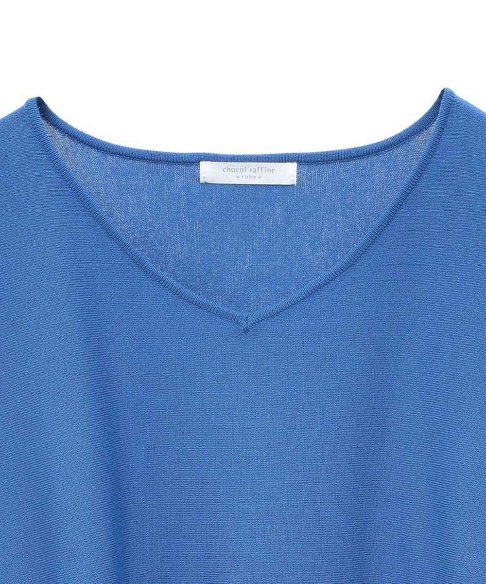 Green Parks 洗える　Ｖネックドルマンニットプルオーバー 