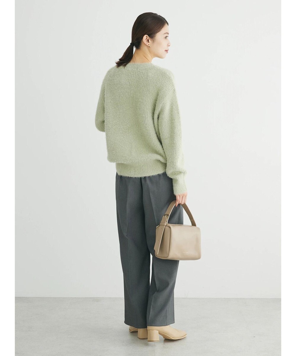 Green Parks フェザーＶネックニットプルオーバー 