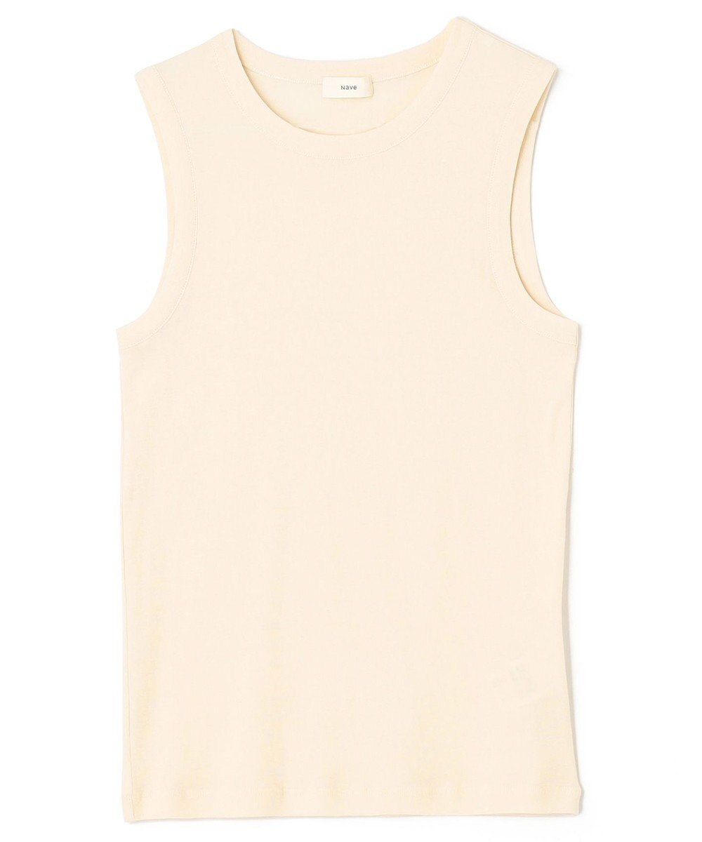 NAVE 【Nave・洗える】ガーゼフライス タンクトップ 