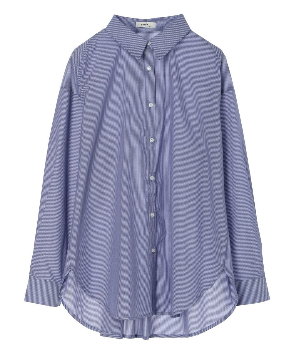 earth music&ecology ＴＲキュプラレギュラーシャツ 