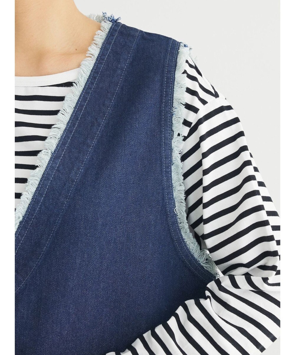 Green Parks Ｖネックフリンジベスト 