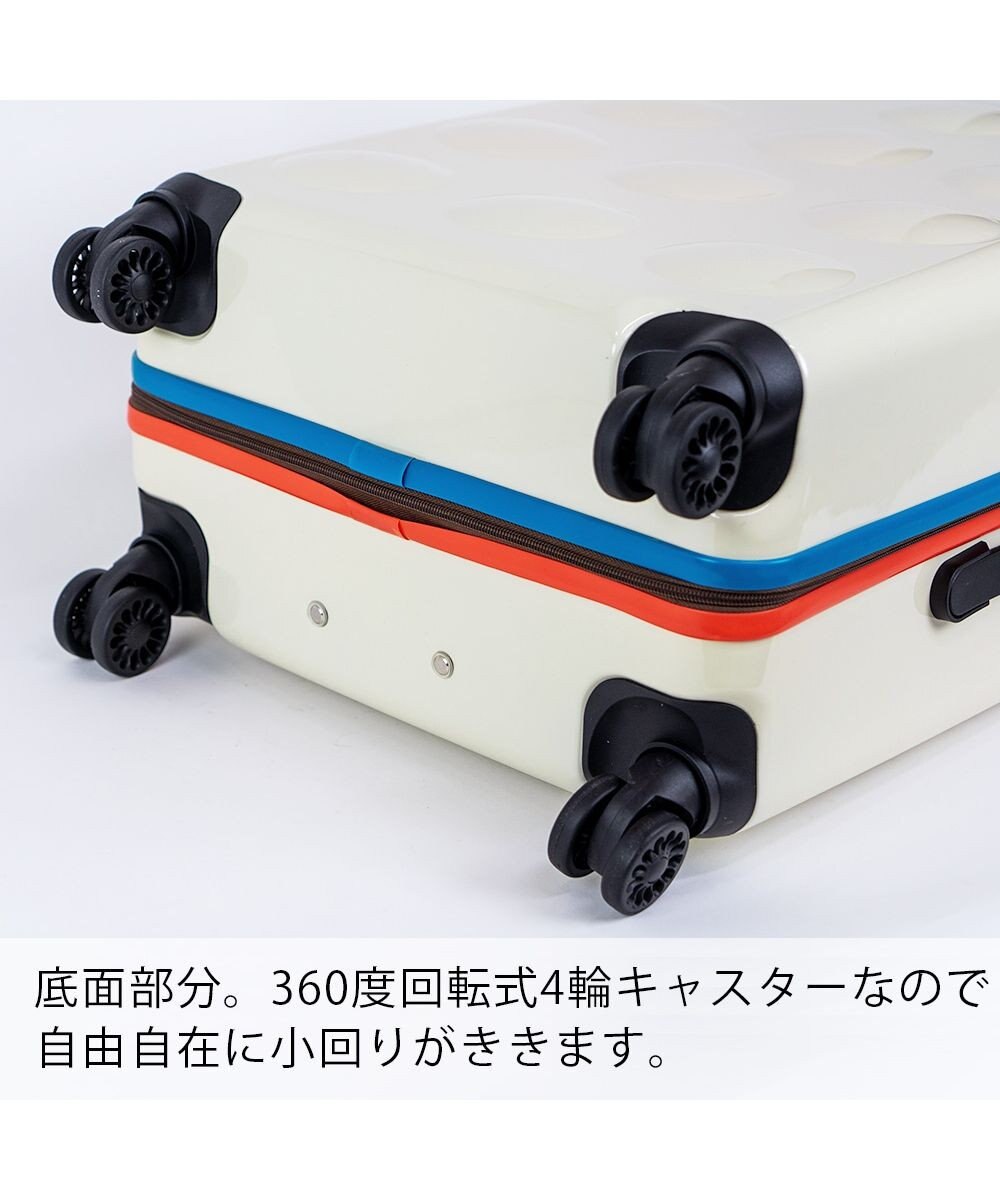 tsumori chisato CARRY 新ネコドットキャリー キャリーバッグ キャリーケース 【 海外旅行にも 約58リットル 3泊 4泊程度 】 