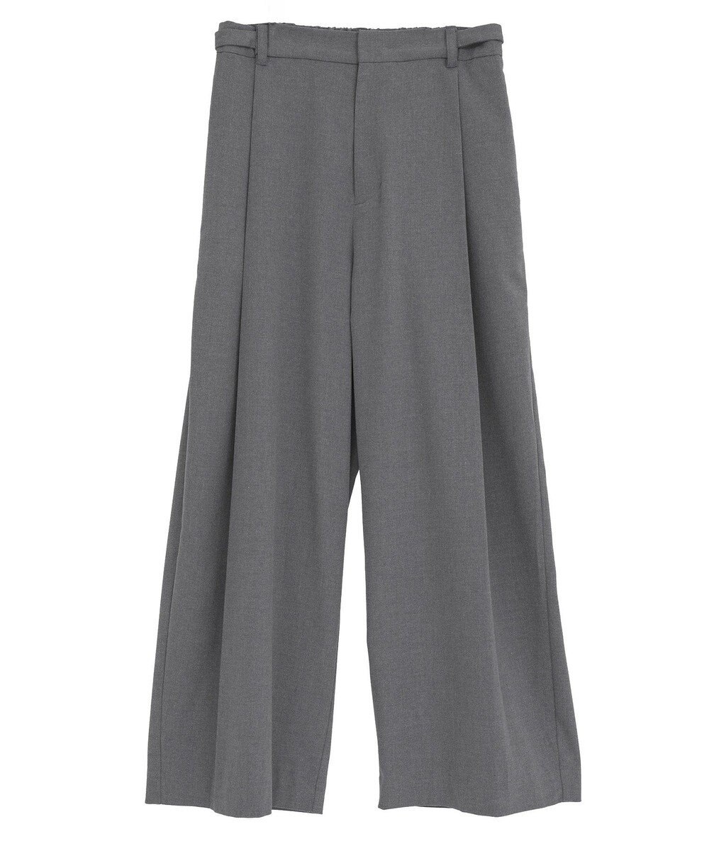 earth music&ecology 【2WAY】ウエストタブタックパンツ 