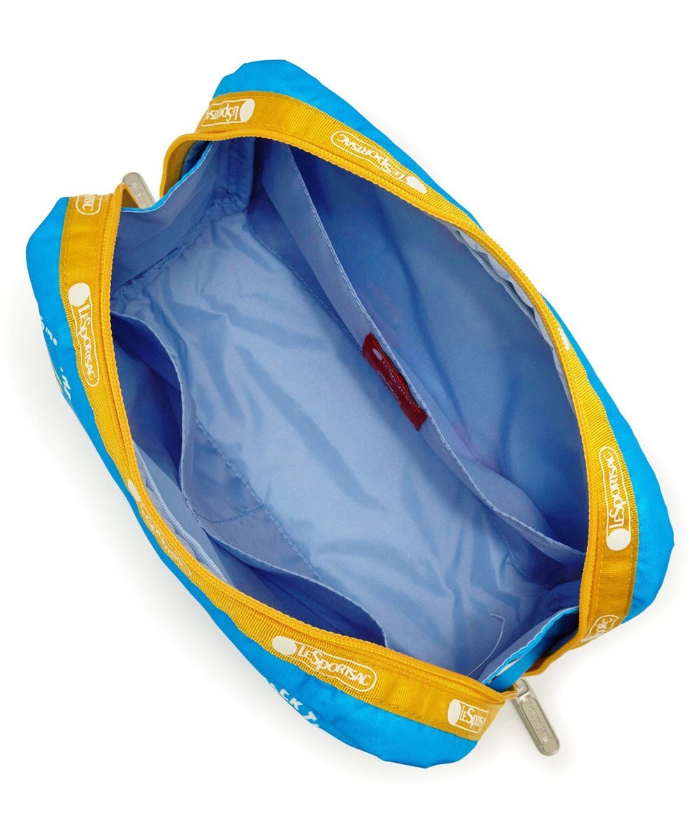 LeSportsac EXTRA LARGE RECTANGULAR COSMETIC/プリングルズブルーエクストラレクタンギュラーコスメティック 