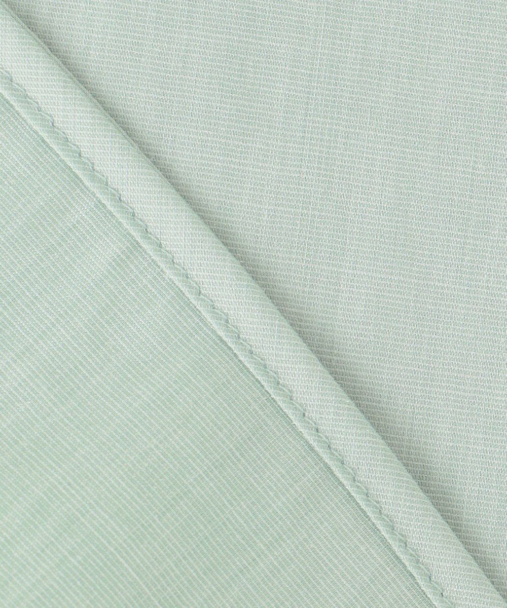 J.PRESS LADIES 【洗える】ラミーポプリン クルーネック ブラウス 