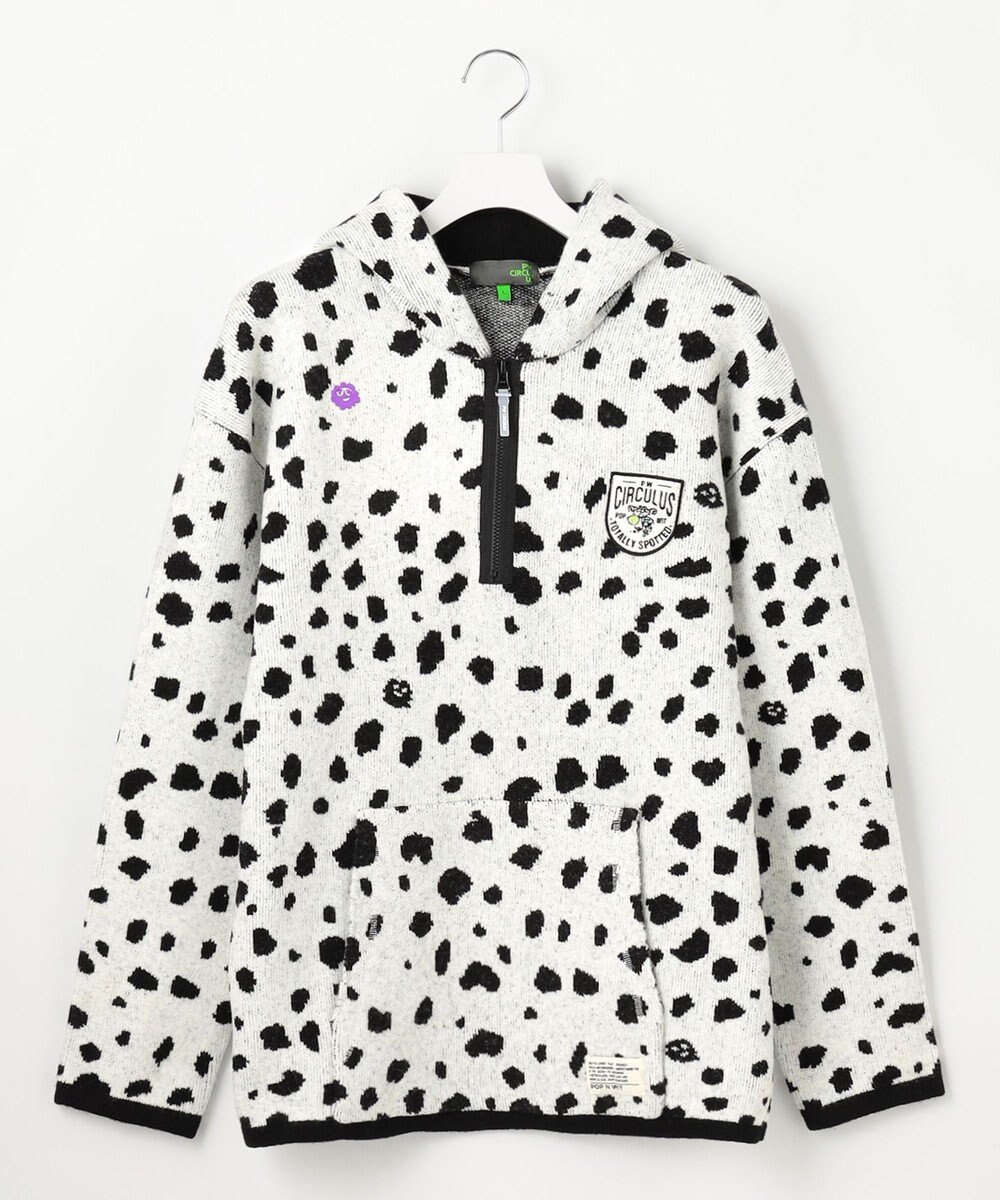 PW CIRCULUS 【MEN】SNOW LEOPARD柄フーディー 