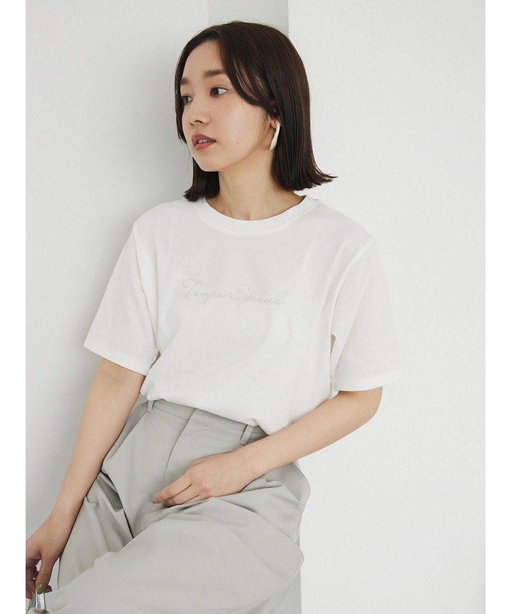 ホットフィット筆記体ロゴＴシャツ