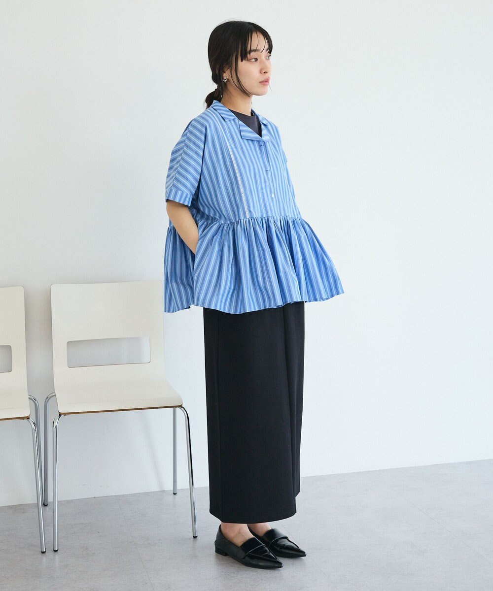 CRAFT STANDARD BOUTIQUE フクレジャカードIラインスカート 