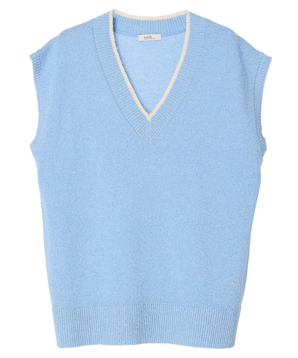 earth music&ecology ミニブークレＶネックベスト 